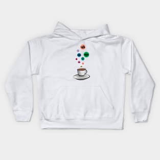 Cup of coffee Kids Hoodie